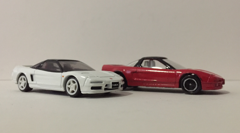 Illustration for article titled Two Honda NSXs by Tomica